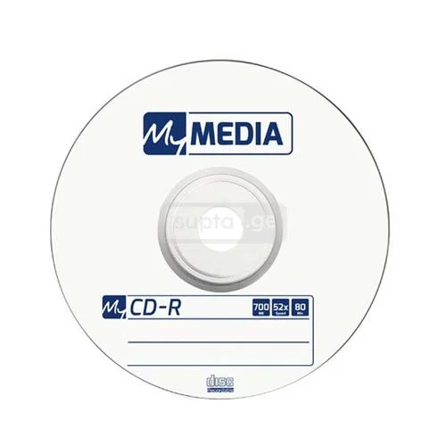 MEDIA - CD-R სიდი-დისკი 1*50ც